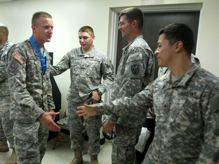 Spc. Camron Giuliani Award Ceremony